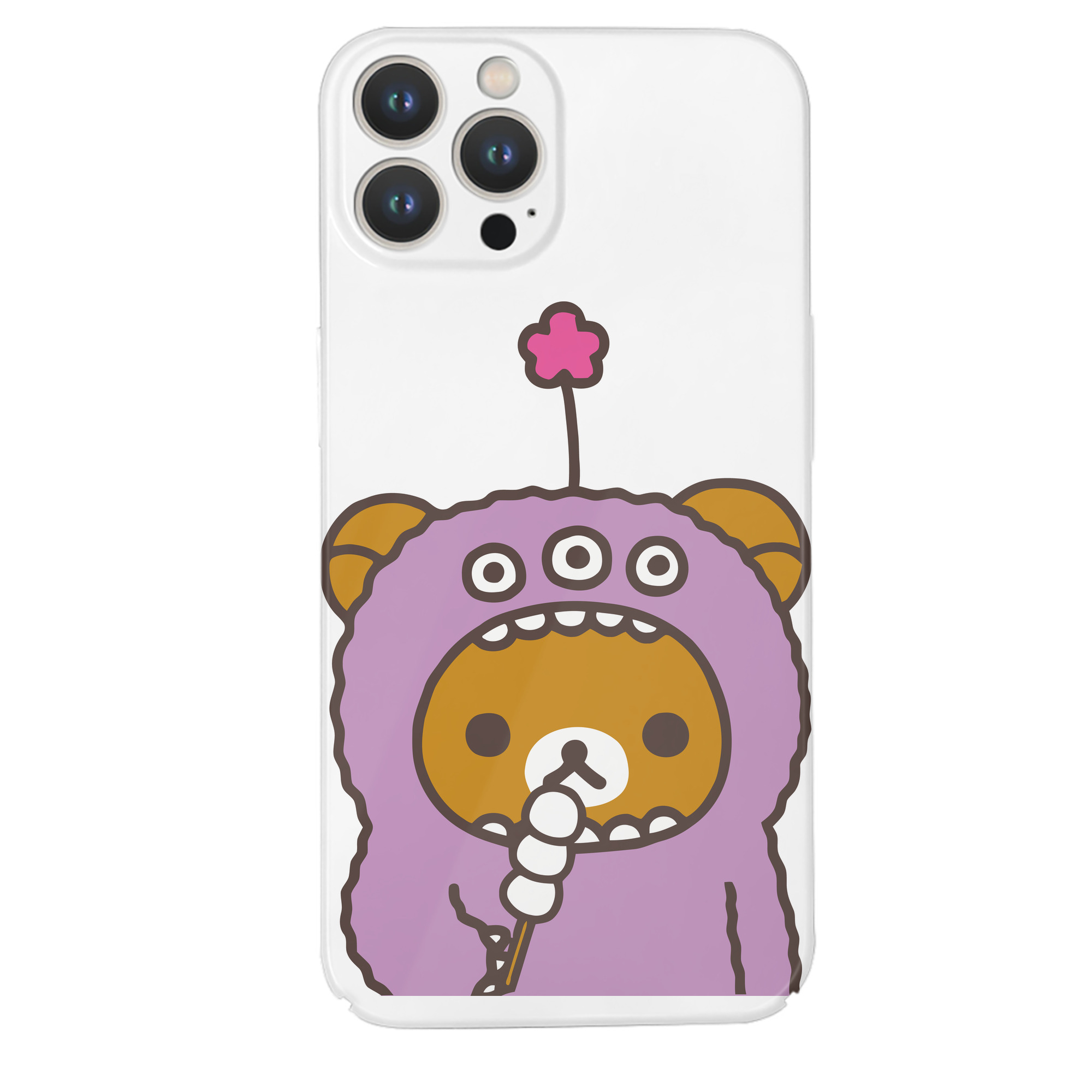 （画像用） リラックマ リラックマ キイロイトリ Rilakkuma Korilakkuma Kiiroitori 【iPhone 14シリーズ対応】ハードケース